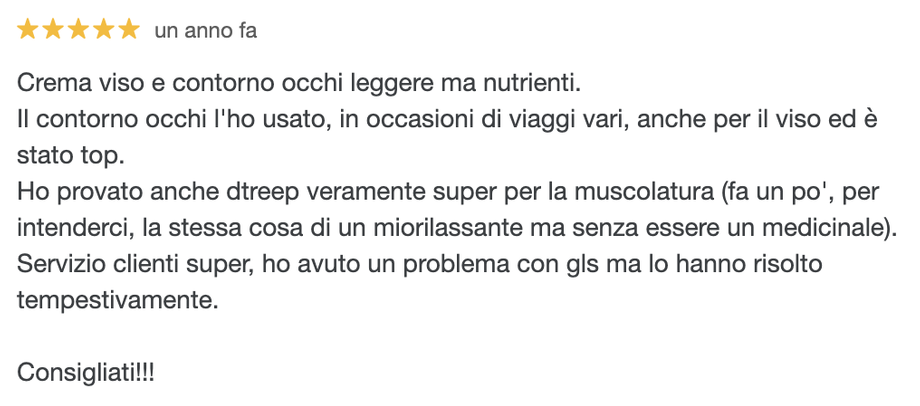 D-Treep e cosmetica